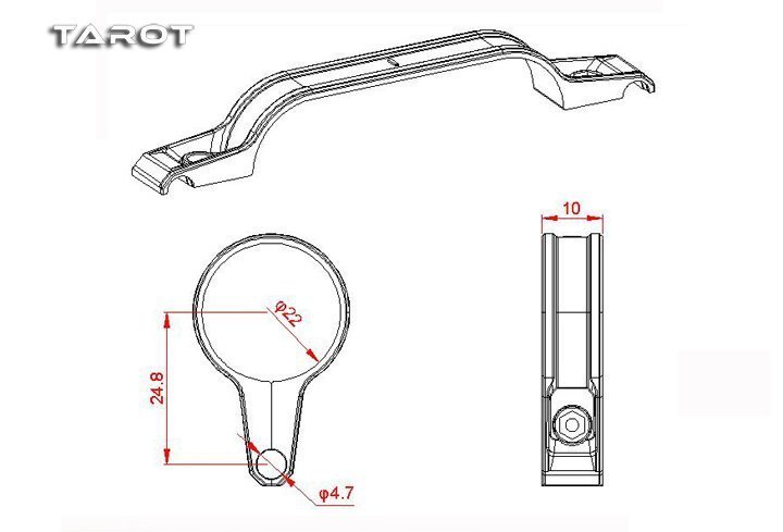 Tail Servo Rod Guide (Green) for 550 [MK5505C] - Buy Now - ScotiaRC by ...